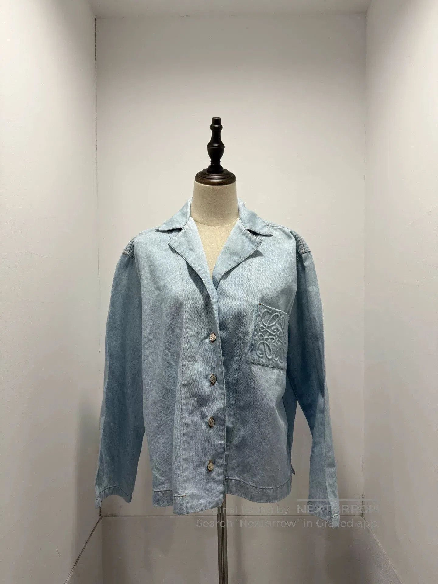Loewe Loewe Embossed Logo Denim Jacket. Size US XS / EU 42 / 0 - 1 Thumbnail