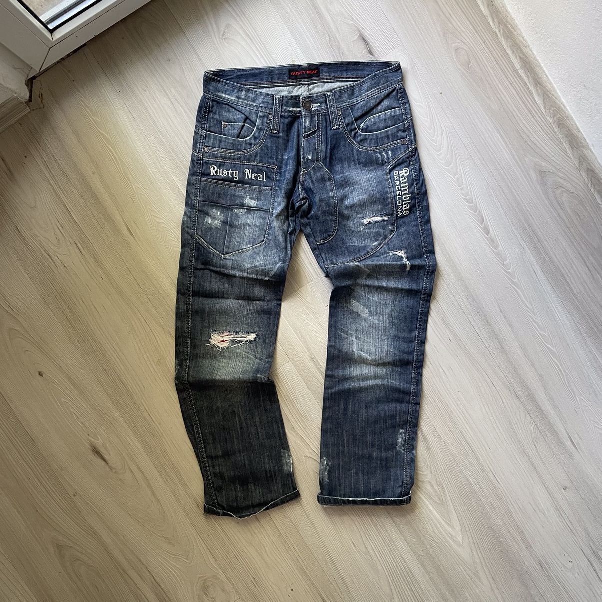 Hysteric Glamour Crazy Vintage Junya Watanabe Style G Star Raw Bondage Pants Size US 32 / EU 48 - 7 Thumbnail