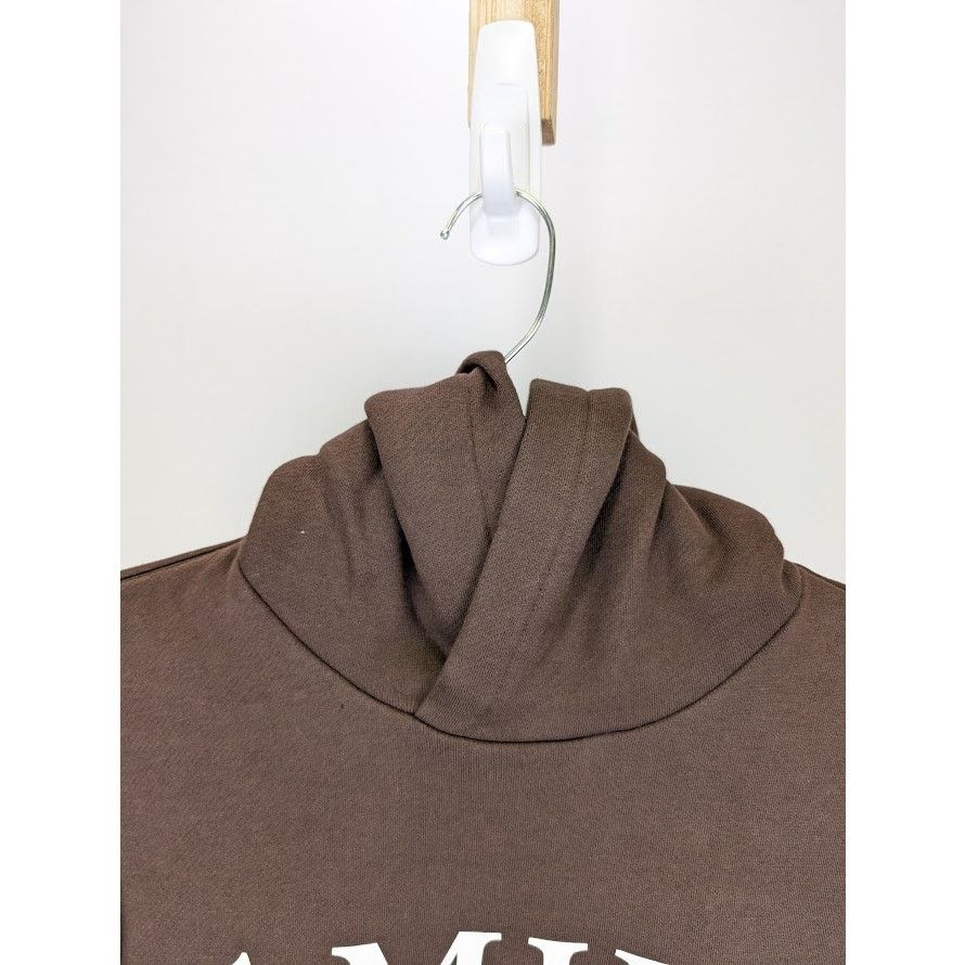 Amiri o1rshd1 Amiri MA Bar Hoodie in Brown Size US S / EU 44-46 / 1 - 4 Thumbnail