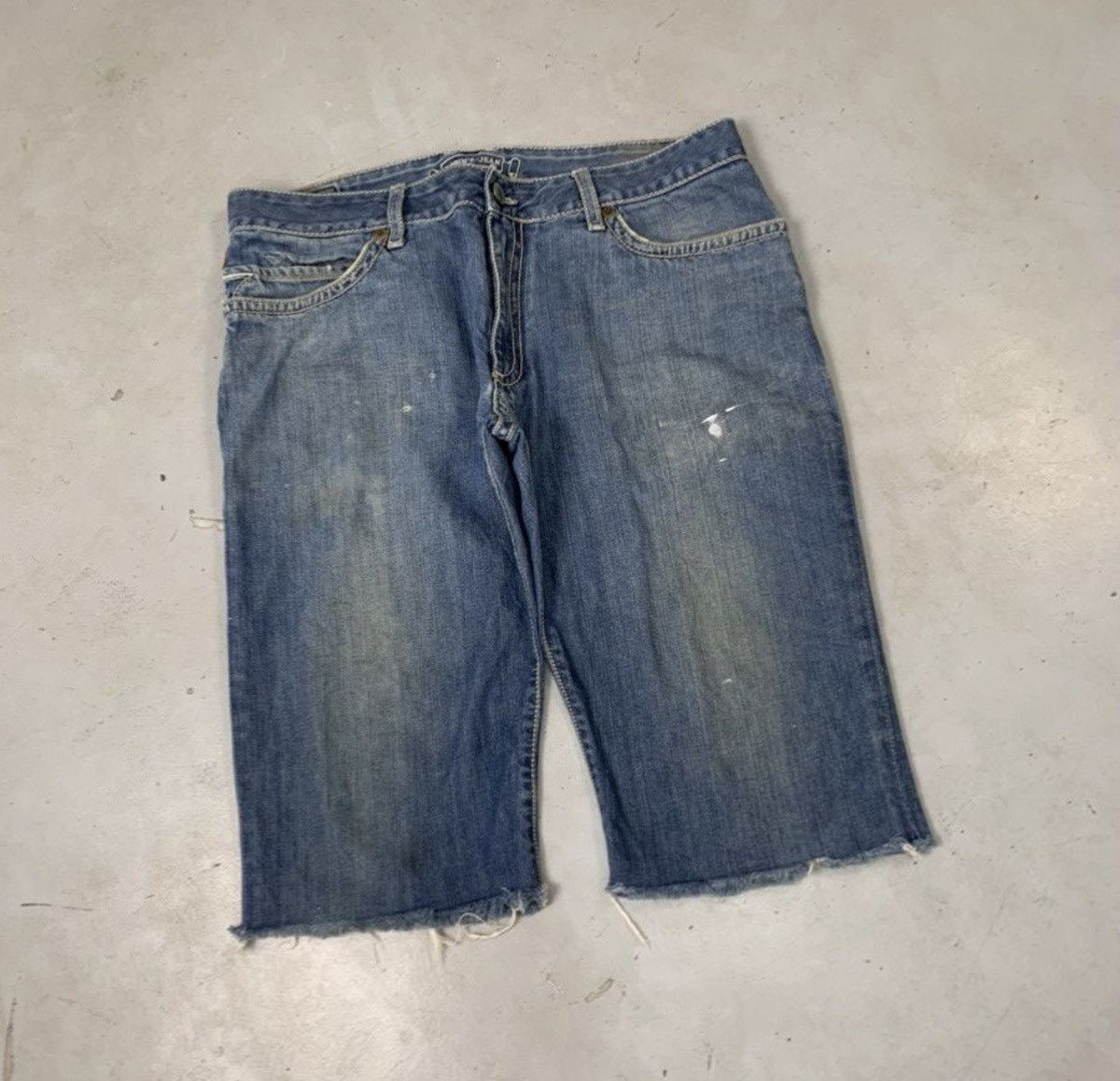Robins Jeans Vintage robin jeans studd denim cropped short Size US 38 / EU 54 - 2 Thumbnail