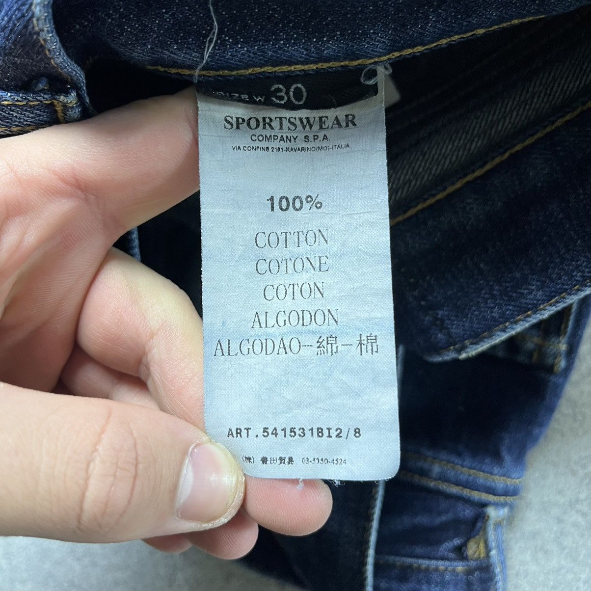 Stone Island Vintage Stone Island Jeans Patch Pocket Straight Fit Casual Size US 32 / EU 48 - 12 Thumbnail
