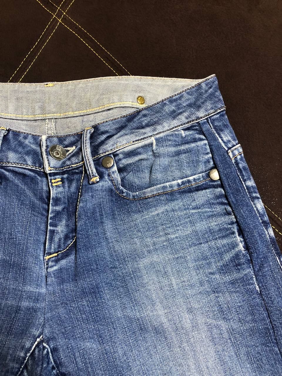 G-Star G Star Raw Jean Shorts Straight Denim Distressed Button Fly Size US 30 / EU 46 - 12 Thumbnail