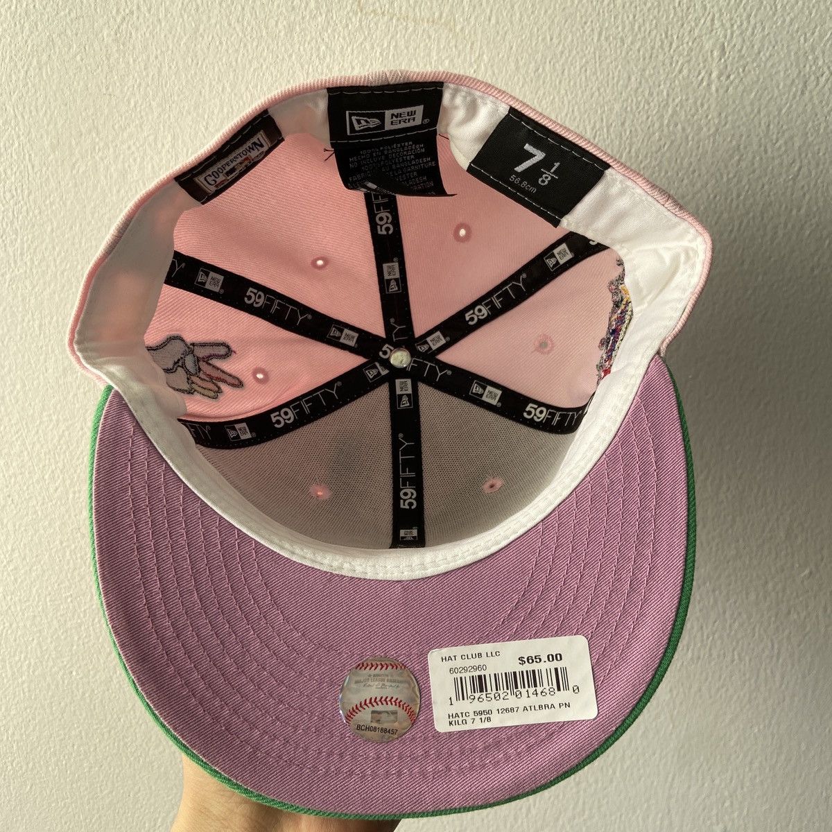 Hat Club × New Era Atlanta Braves Hat Club New Era Jae Tips Forever Fitted 7 Size ONE SIZE - 7 Thumbnail