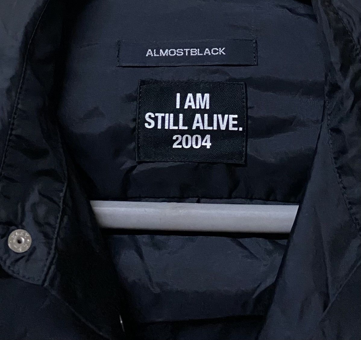 Isamu Katayama Backlash × Japanese Brand × Le Grande Bleu (L.G.B.) I am still alive 2004 almostblack jacket Size US M / EU 48-50 / 2 - 4 Thumbnail