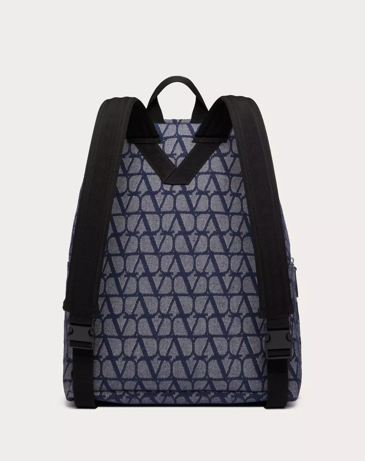 Valentino oc11z0725 Size: OS/ Iconographe Backpack in Melange/Black Size ONE SIZE - 3 Thumbnail