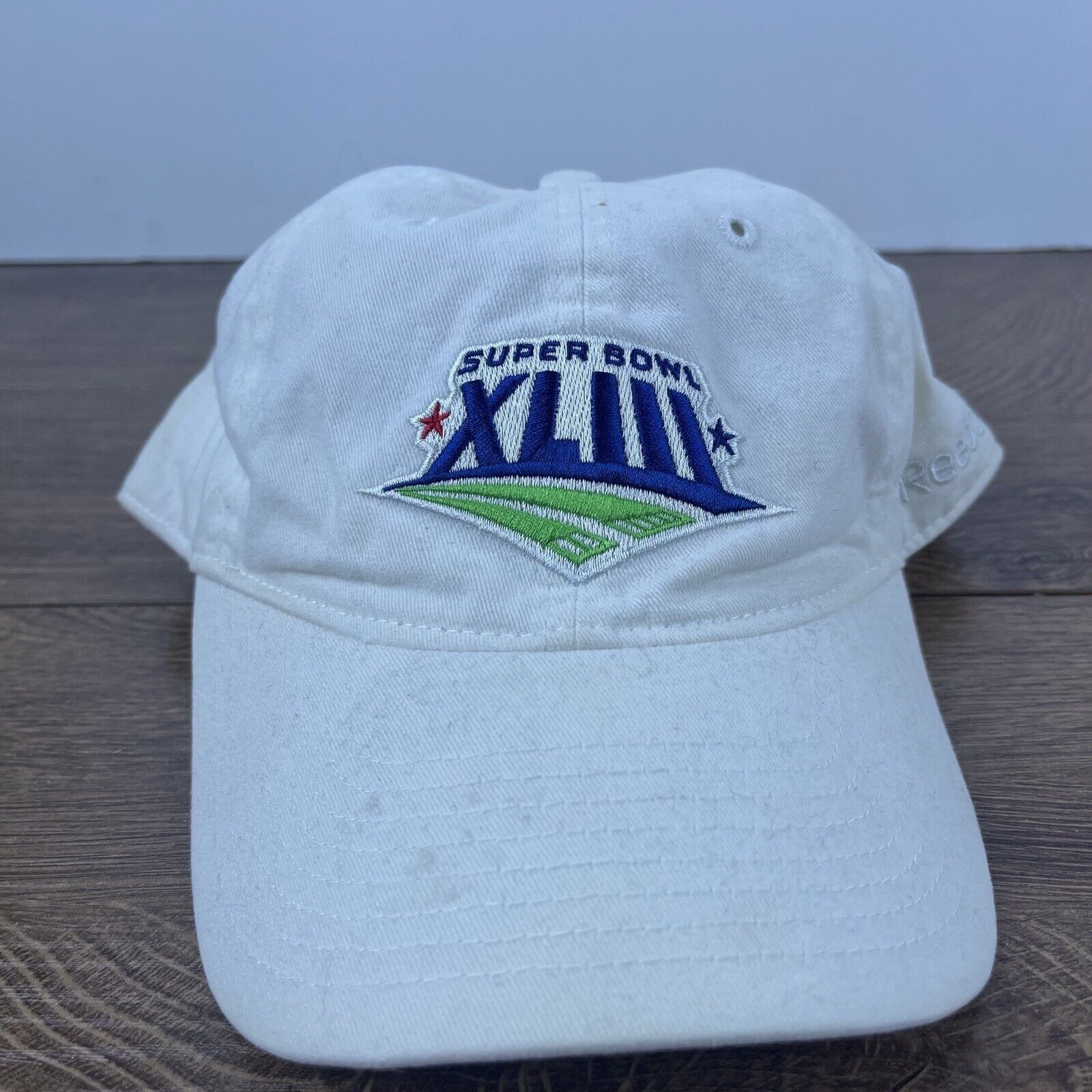 Reebok Super Bowl 43 XLIII Hat Adjustable Hat Reebok Hat Adjustable Size ONE SIZE - 2 Thumbnail