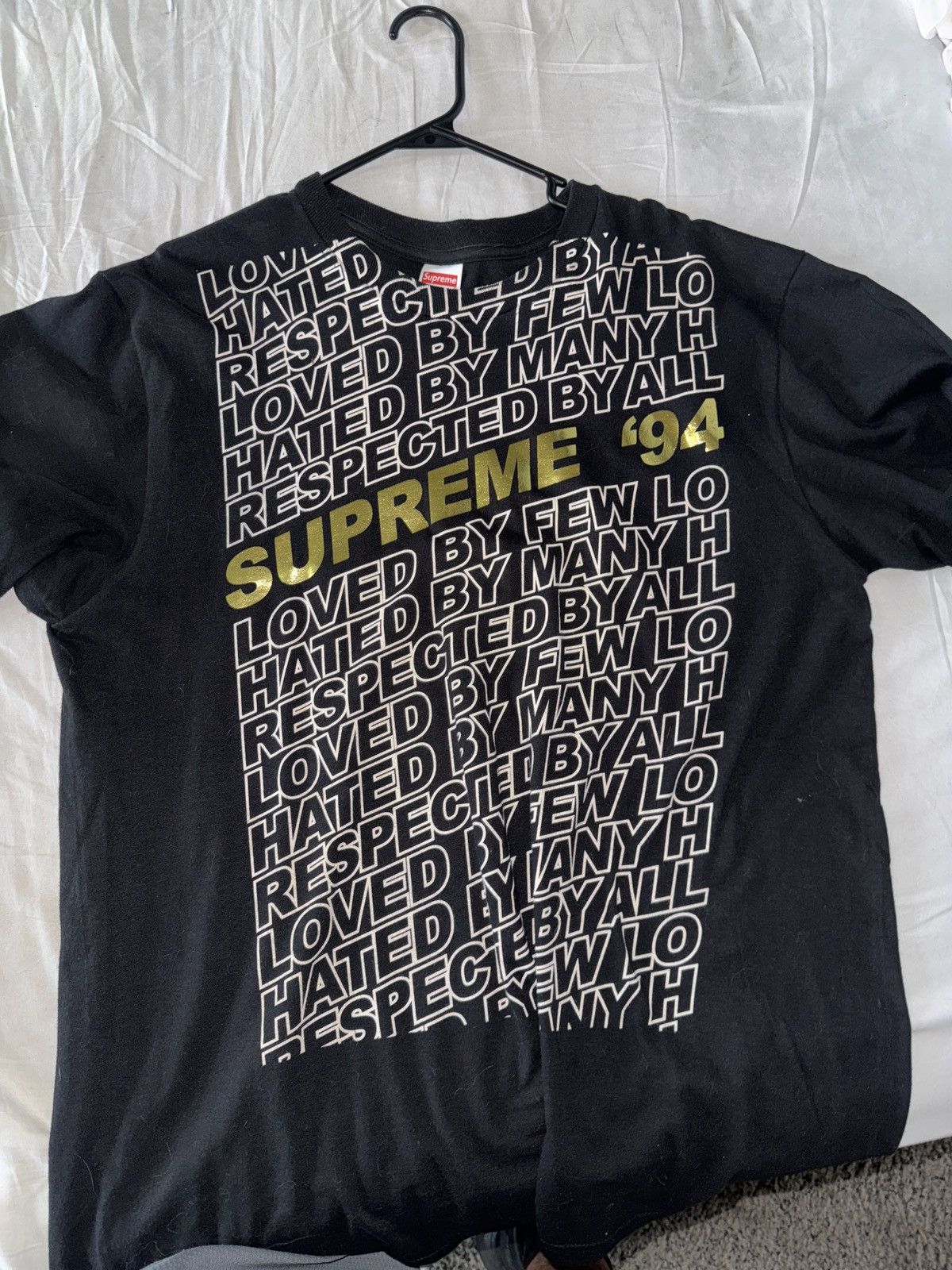 Supreme Supreme 94’ Black and Gold Tee🔥🔥 Size US L / EU 52-54 / 3 - 1 Preview