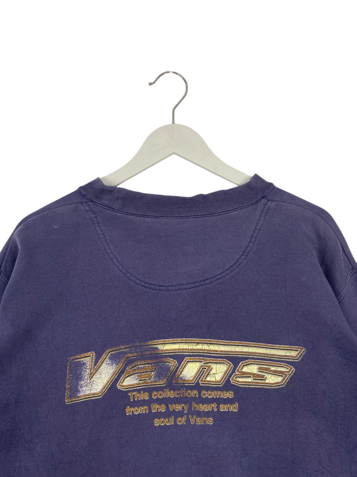 Other Vintage 90s Vans Skateboard Sweatshirt Crewneck Back Hit Big Size US M / EU 48-50 / 2 - 5 Thumbnail