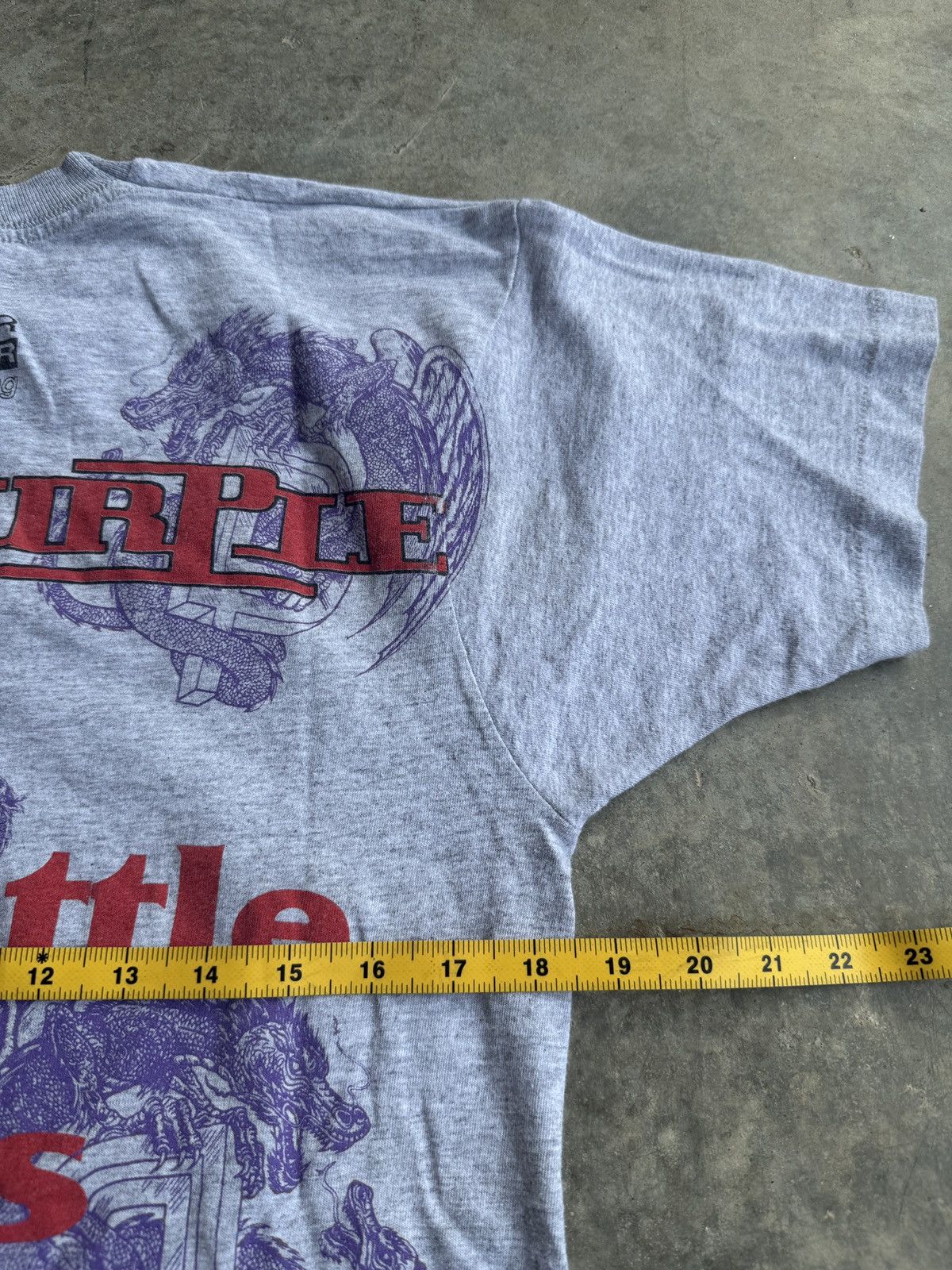 Band Tees × Vintage *RARE* VINTAGE 1993 DEEP PURPLE BATTLE RAGES ON TOUR TEE Size US M / EU 48-50 / 2 - 9 Thumbnail