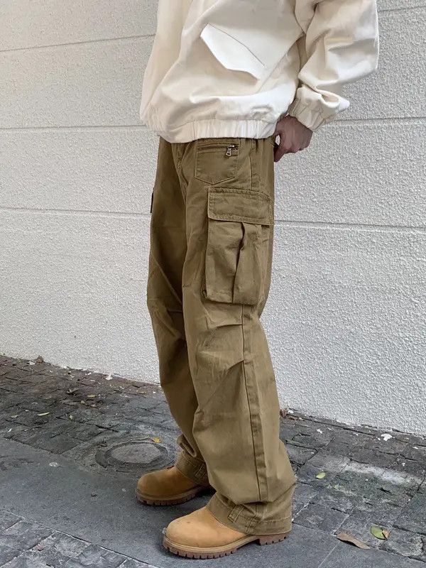 Japanese Brand Retro punk kaki pants Size US 31 - 8 Thumbnail
