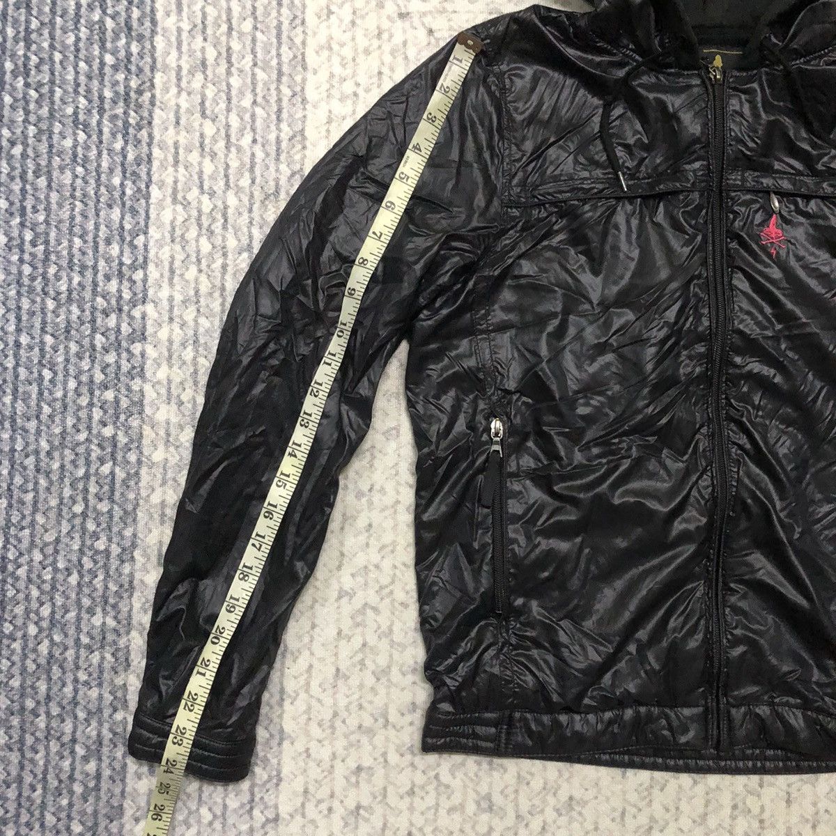 Hysteric Glamour × If Six Was Nine × Japanese Brand Rare Distressed Hysteric Glamour Skull Logo Light Jacket Size US XXS / EU 40 - 18 Thumbnail