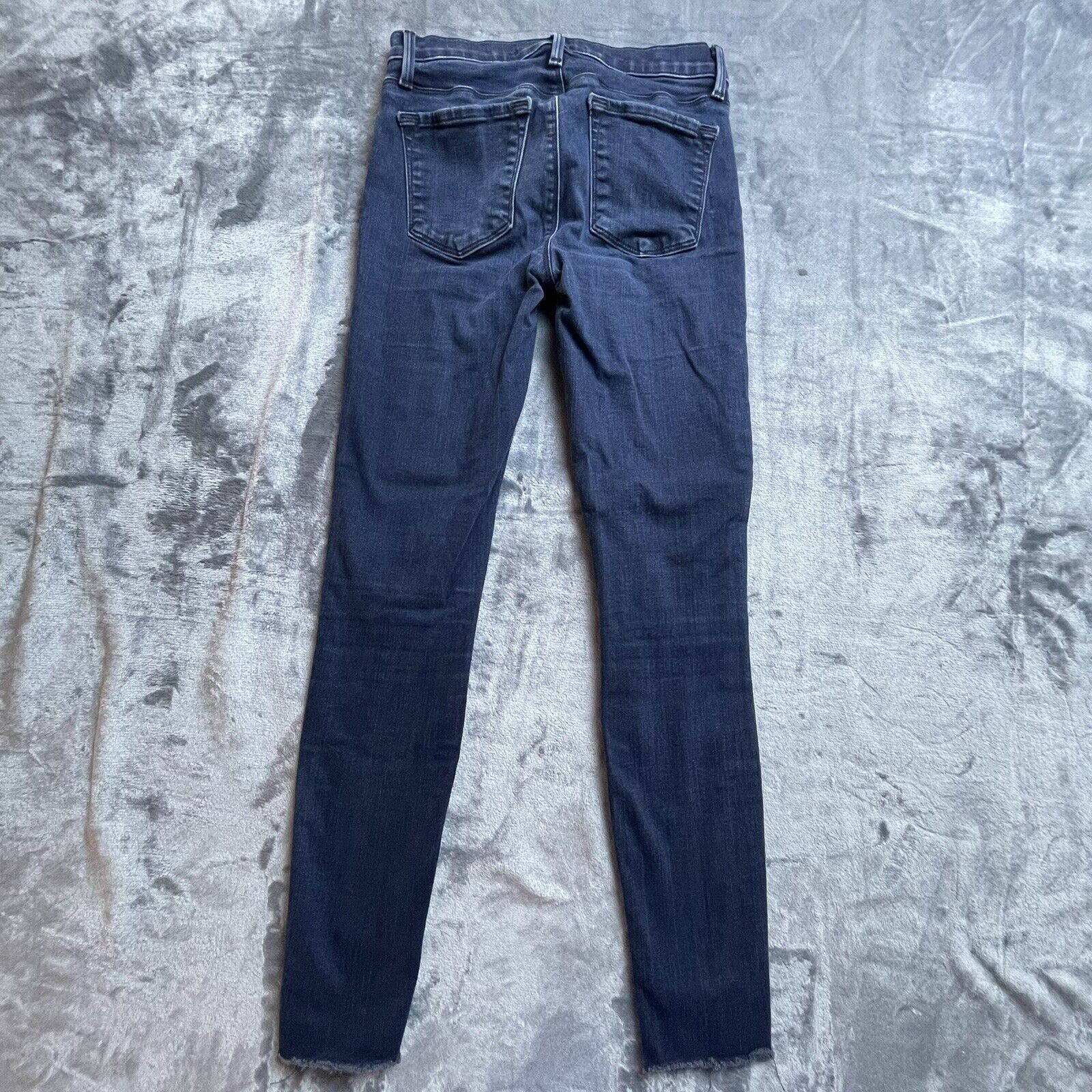 J Brand J Brand Jeans Womens 25 Cropped Skinny Blue Mercy Distressed Size 25" / US 0 / IT 36 - 2 Thumbnail