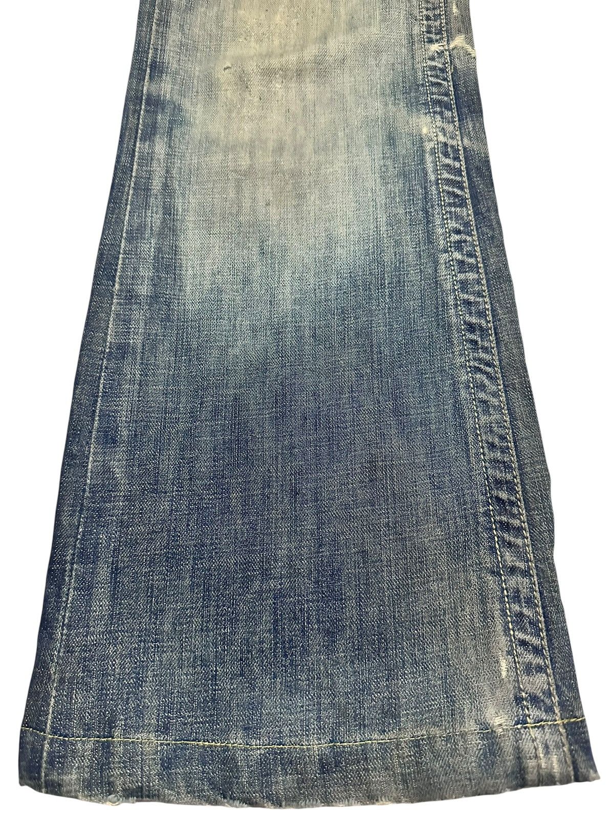 Japanese Brand Q.Co.Co. Vintage Distressed Japan Flare Style With Mudwash Size US 30 / EU 46 - 9 Thumbnail