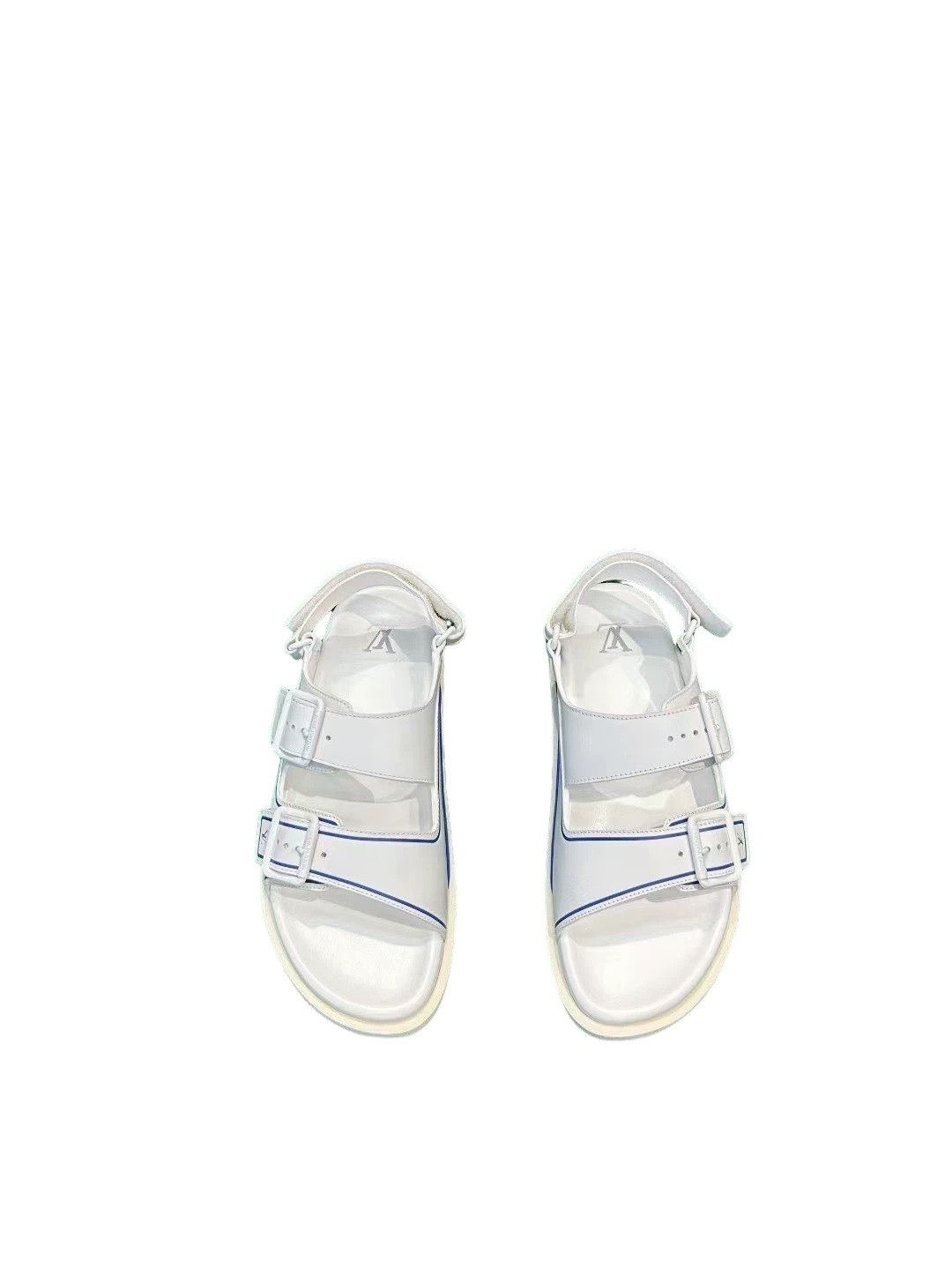 Louis Vuitton Louis Vuitton LV Trainer Sandals 7 Size US 8 / EU 41 - 1 Thumbnail