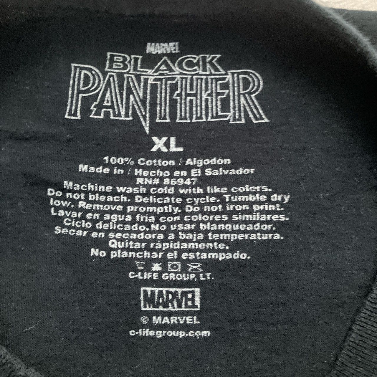 Disney × Marvel Comics × Vintage Black Panther Shirt Size US XL / EU 56 / 4 - 2 Thumbnail