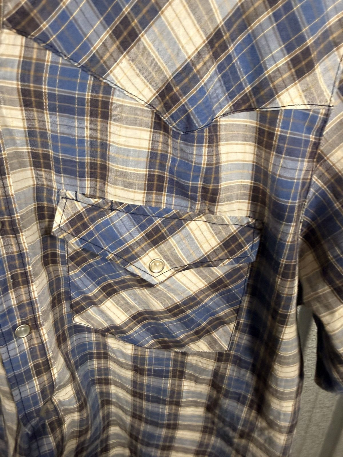Other Vintage Canyon Guide Western Pearl Snap Short Sleeve Shirt Size US L / EU 52-54 / 3 - 6 Thumbnail