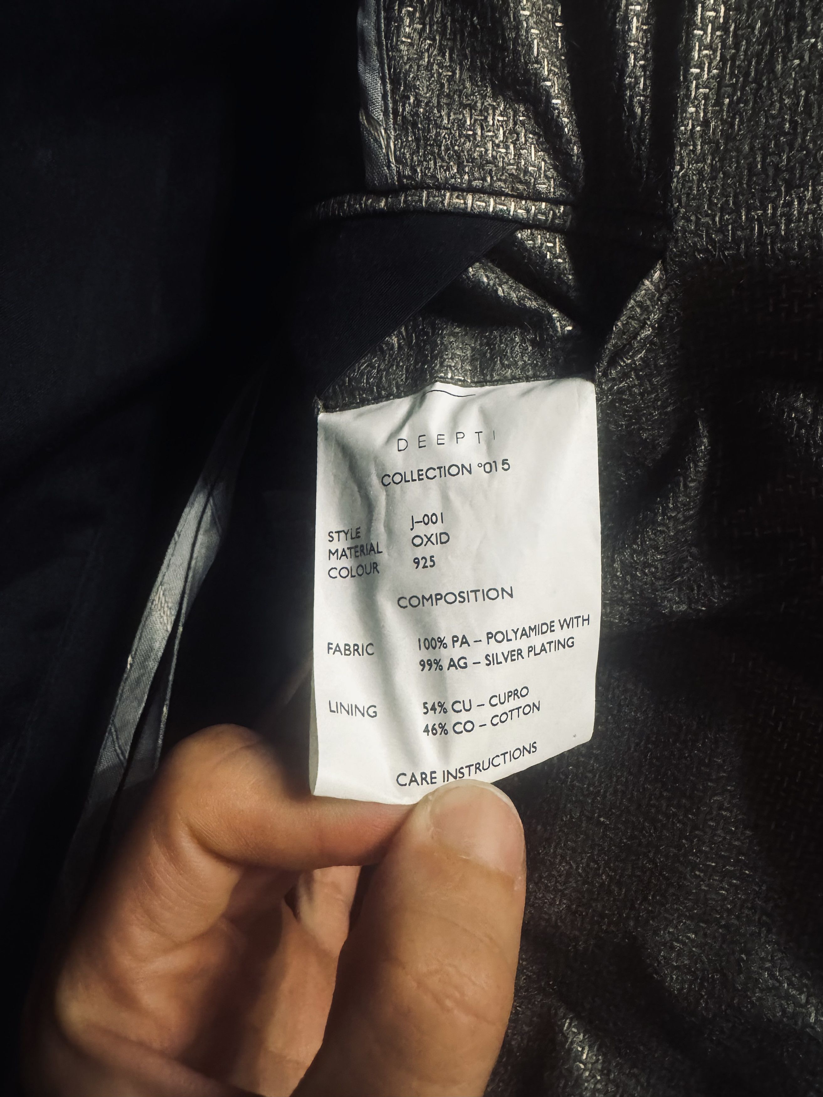 Deepti deepti silver blazer size 46 Size US S / EU 44-46 / 1 - 6 Thumbnail