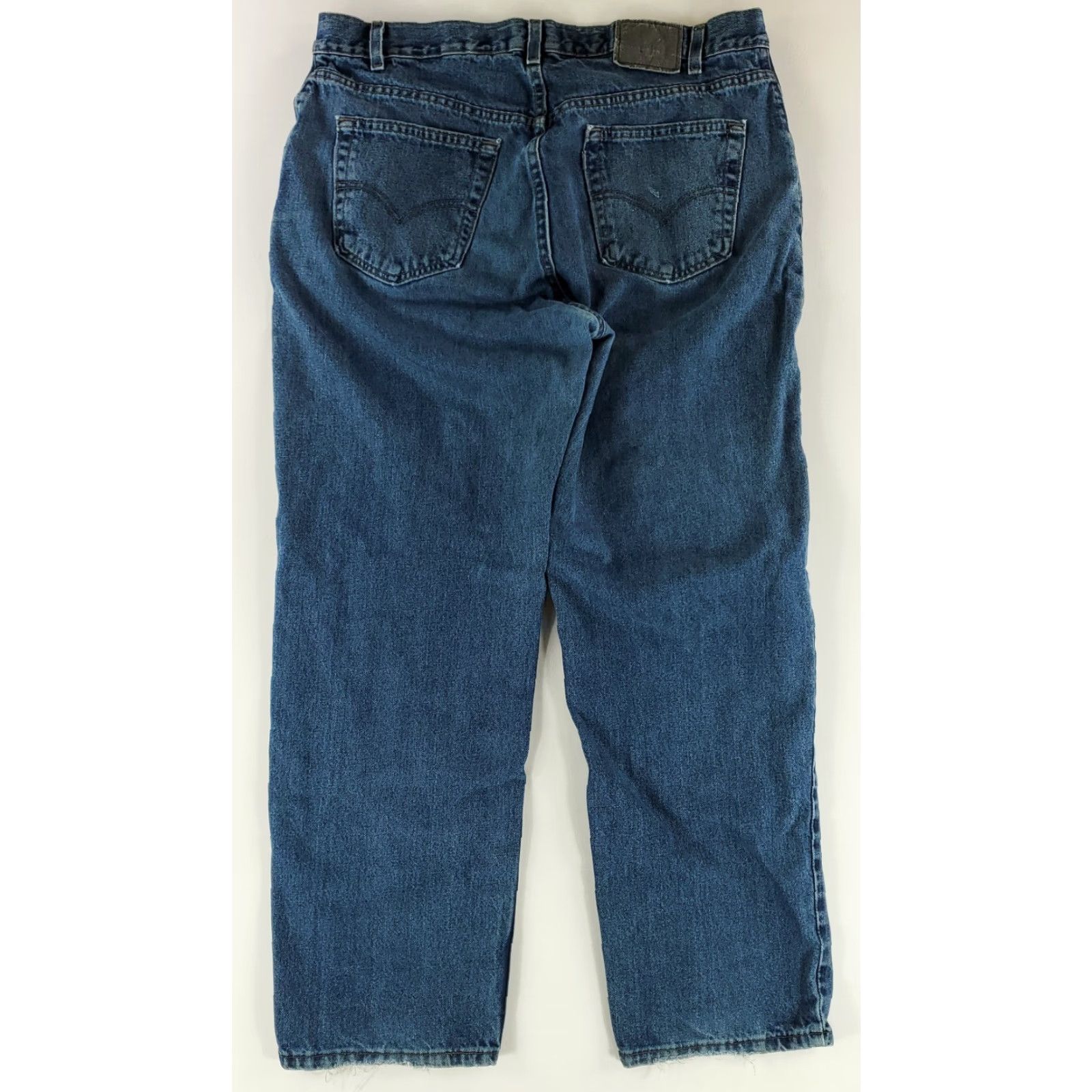 Levi's Levi's Silvertab Straight Jeans Made USA Mens 39x31 Blue Relaxed Straight 28 Size US 39 - 6 Thumbnail