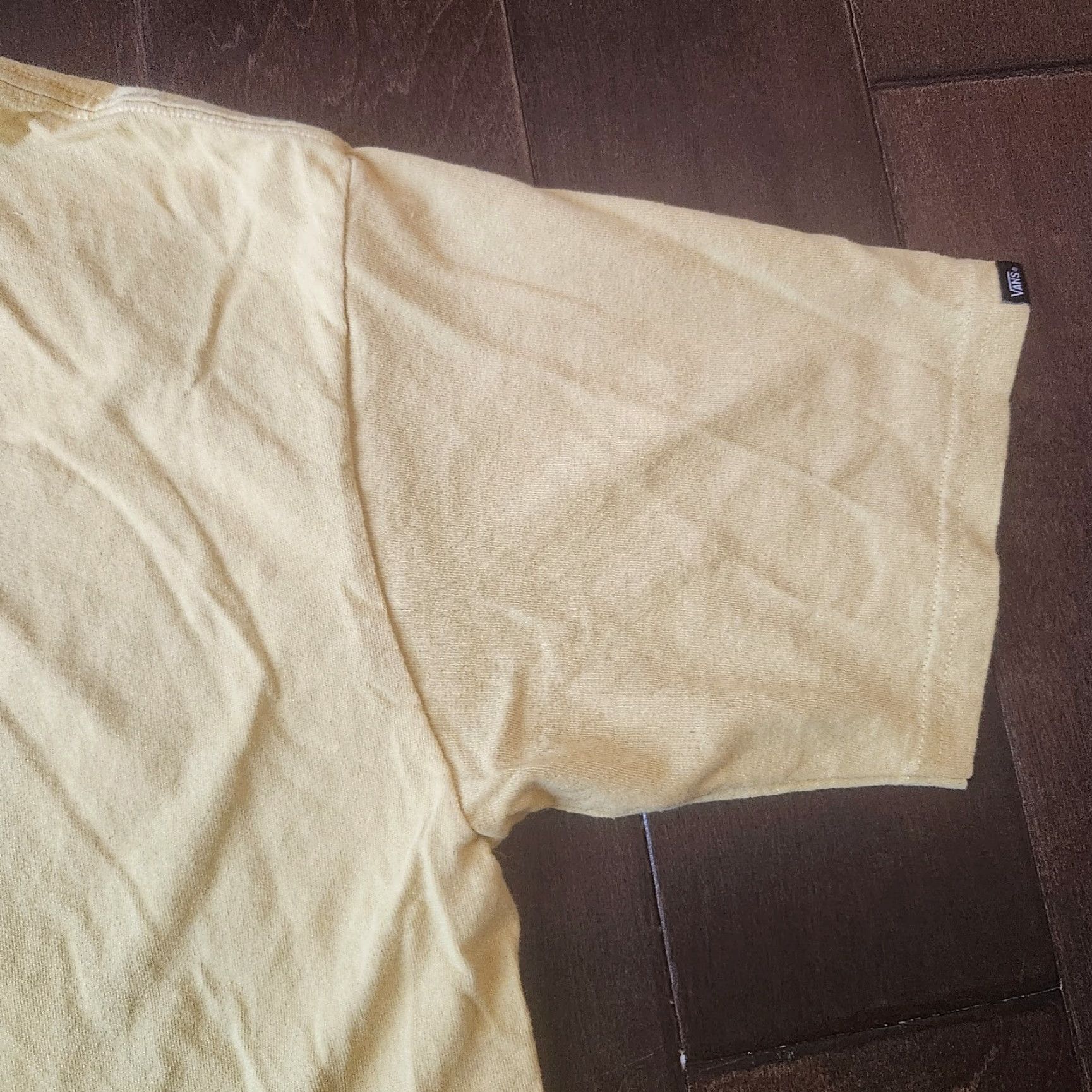 Vans VANS T-Shirt Mens Small Yellow Graphic Print Checkerboard Fly 90s Classic Skate Tee Size US S / EU 44-46 / 1 - 5 Thumbnail