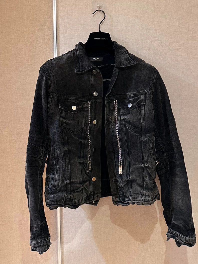 Amiri Amiri star with denim jacket-2506 Size US M / EU 48-50 / 2 - 1 Thumbnail