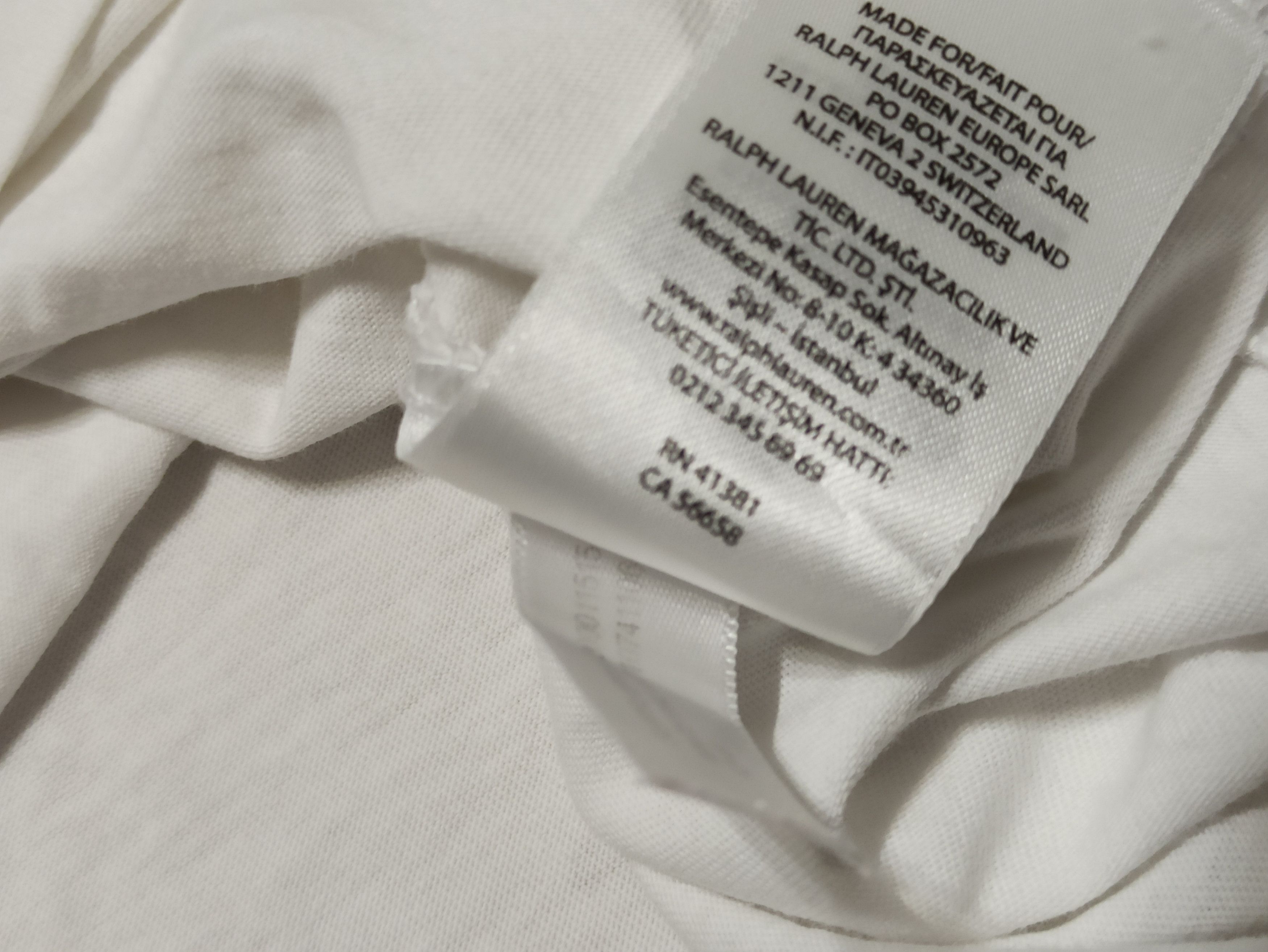 Polo Ralph Lauren POLO Ralph Lauren VINTAGE Crest Logo Tee White Size US L / EU 52-54 / 3 - 6 Thumbnail