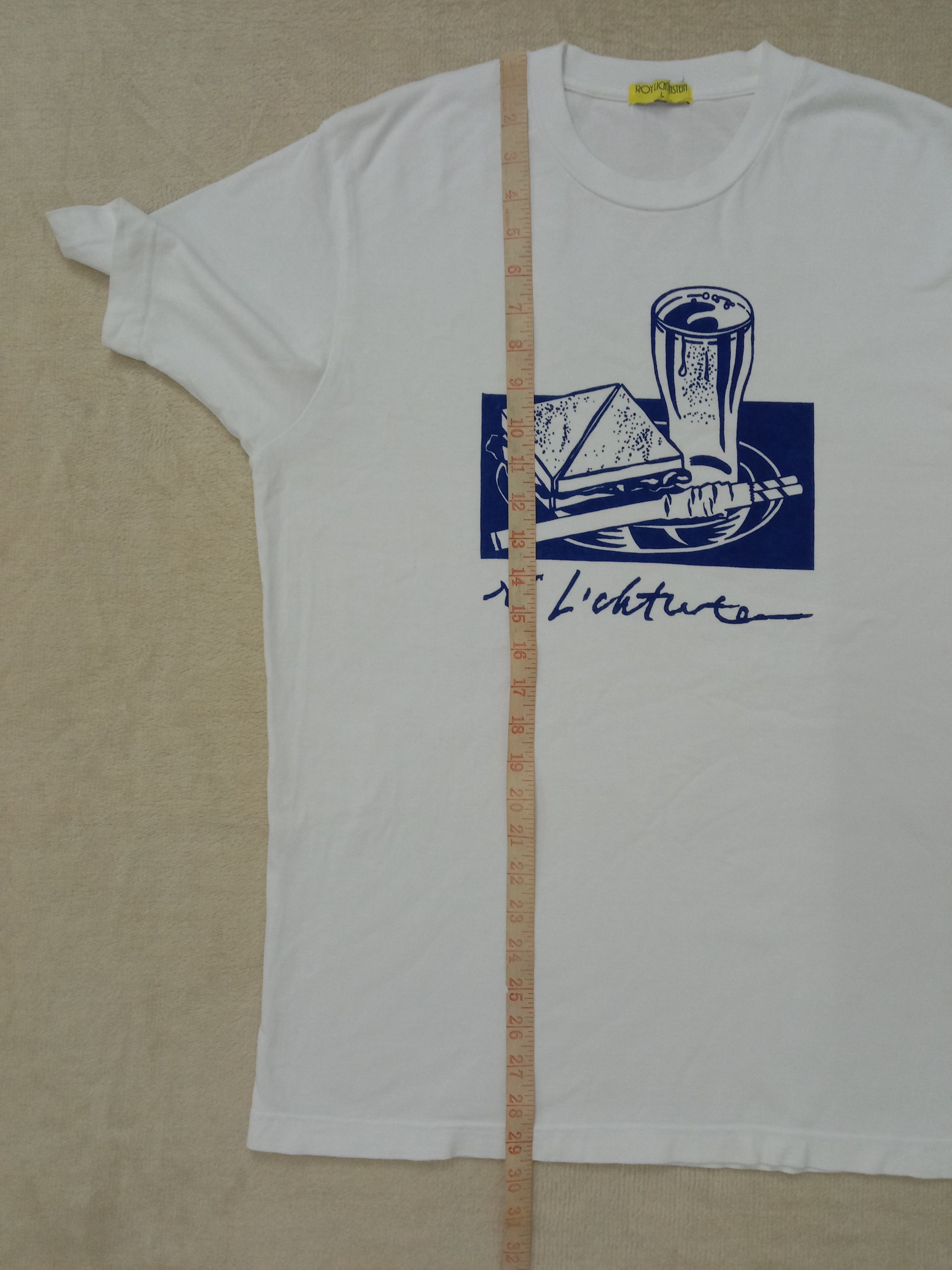 Uniqlo Vintage Uniqlo Pop Art Roy Lichtenstein Tshirt Size US L / EU 52-54 / 3 - 7 Thumbnail