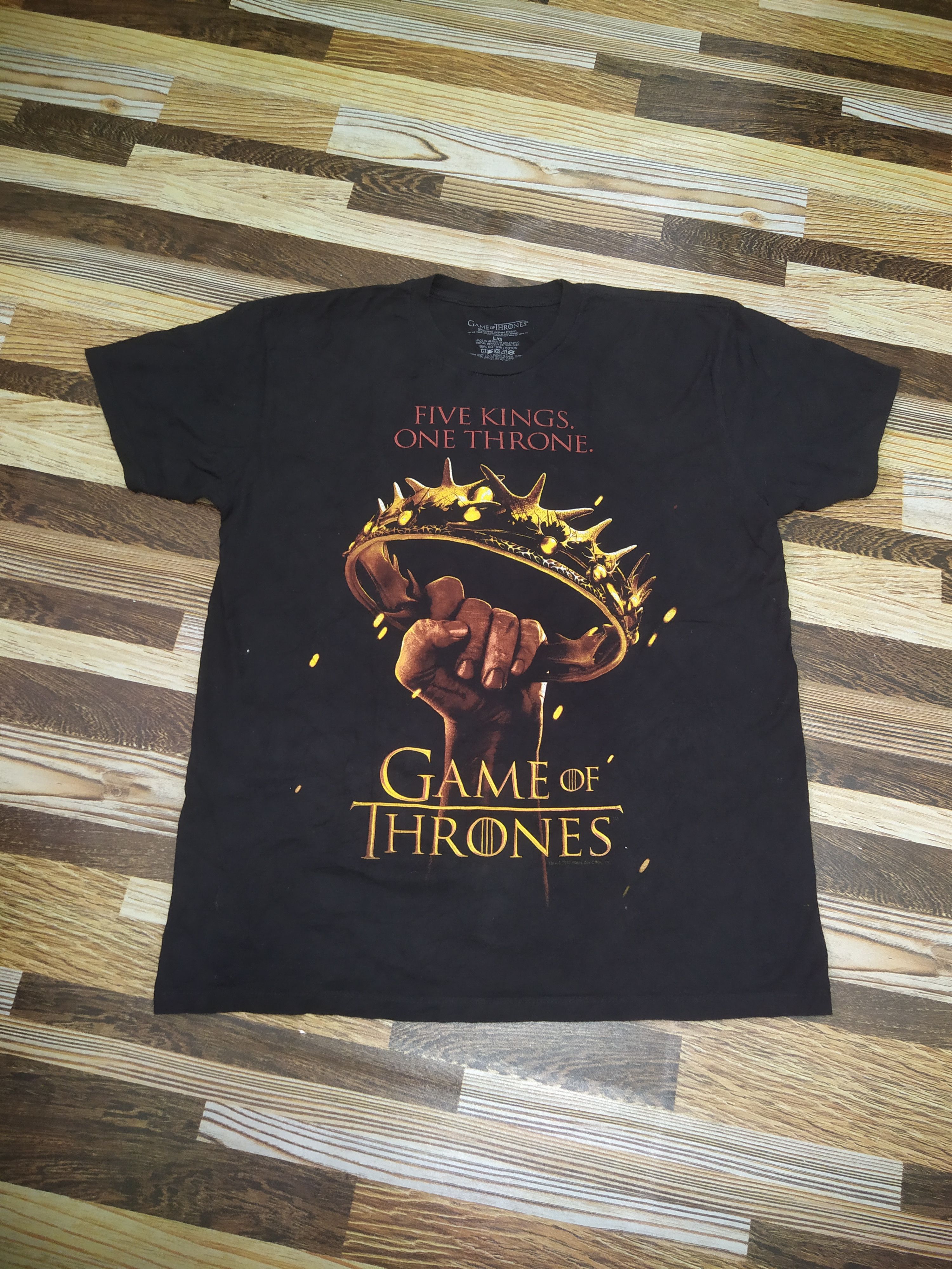 Grailed Vintage 2012 Game Of Thrones "Five Kings One Throne" Size US L / EU 52-54 / 3 - 6 Thumbnail