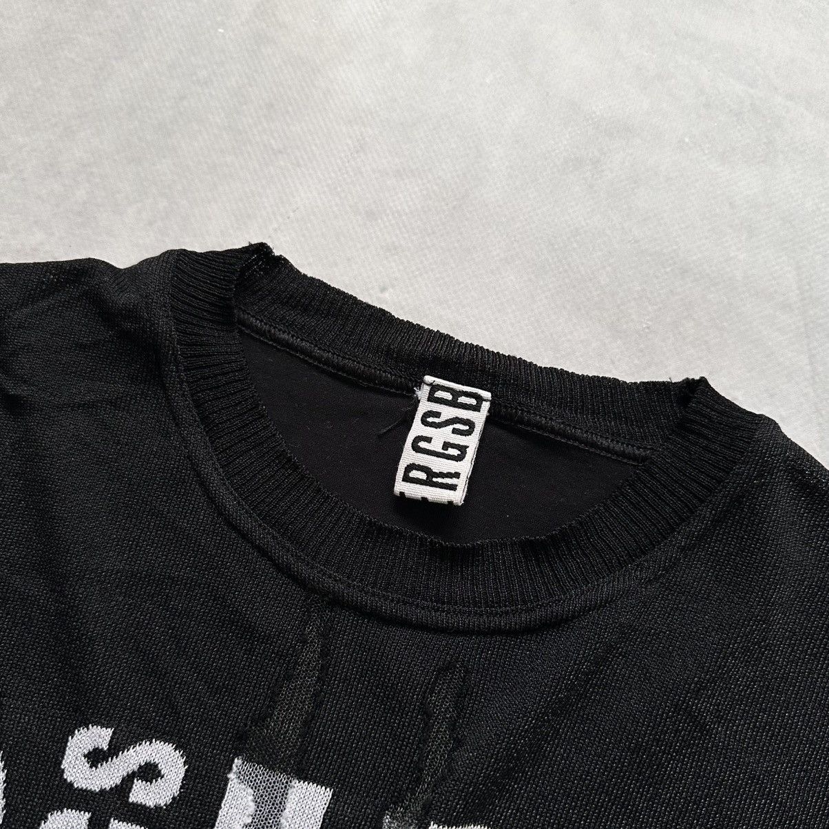 Dirk Bikkembergs Archive Dirk Bikkembergs Punk Distressed Knit Vest Tank Top Size US M / EU 48-50 / 2 - 11 Thumbnail