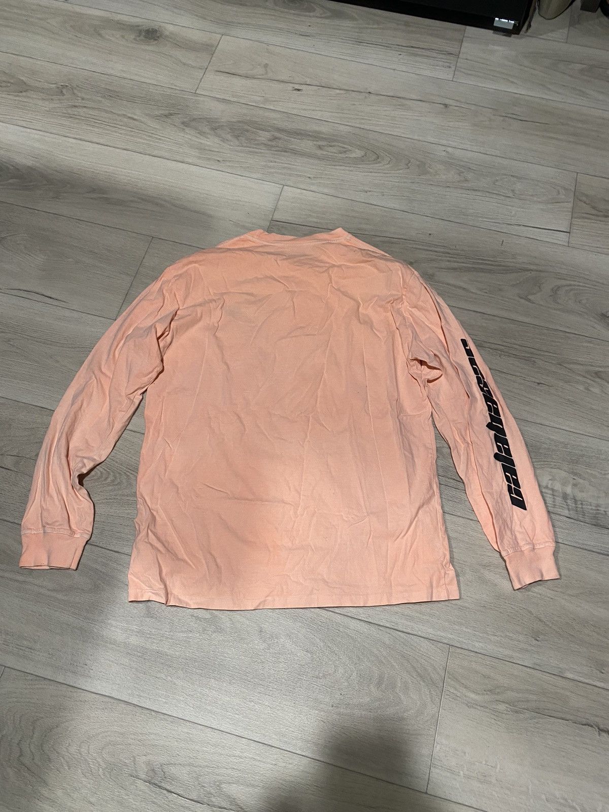 Yeezy Yeezy Calabasas Peach Long Sleeve Size US L / EU 52-54 / 3 - 2 Thumbnail