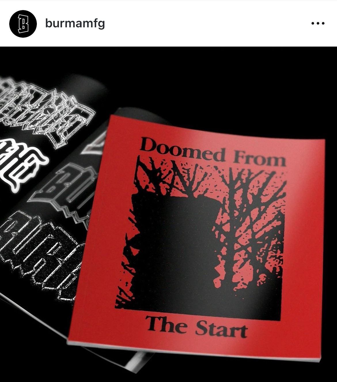 Burma DOOMED FROM THE START LOGO HiSTORY BOOK CHRONiCLE ZiNE Size ONE SIZE - 8 Thumbnail