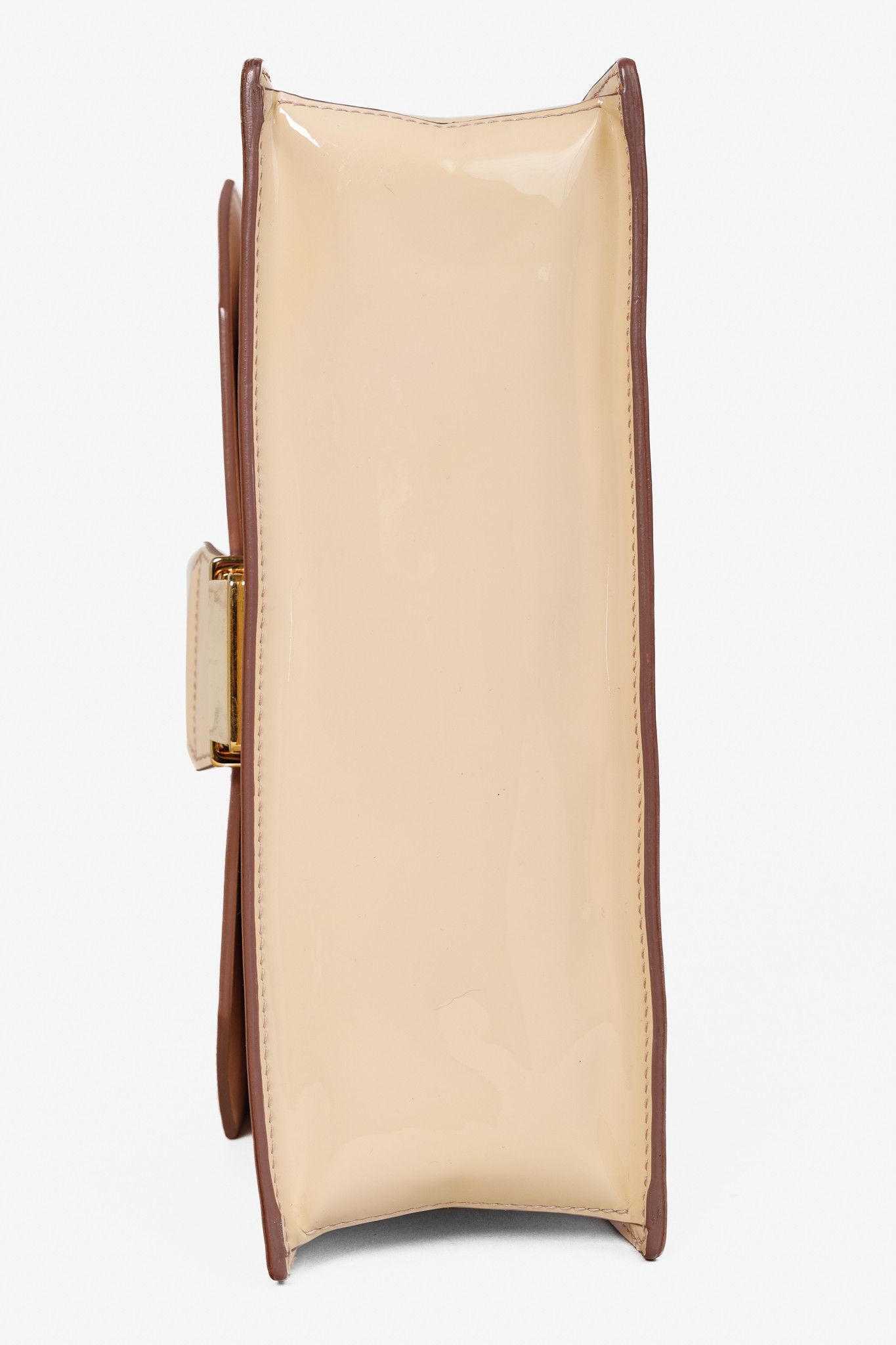 Miu Miu Miu Miu Gemma Vernice Leather Top-Handle Flap Bag Size ONE SIZE - 5 Thumbnail