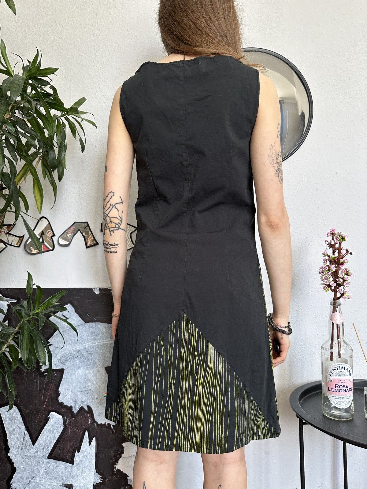 Japanese Brand Skunk Funk Futuristic Vintage Dedigner Dress 90s Size XS / US 0-2 / IT 36-38 - 6 Thumbnail