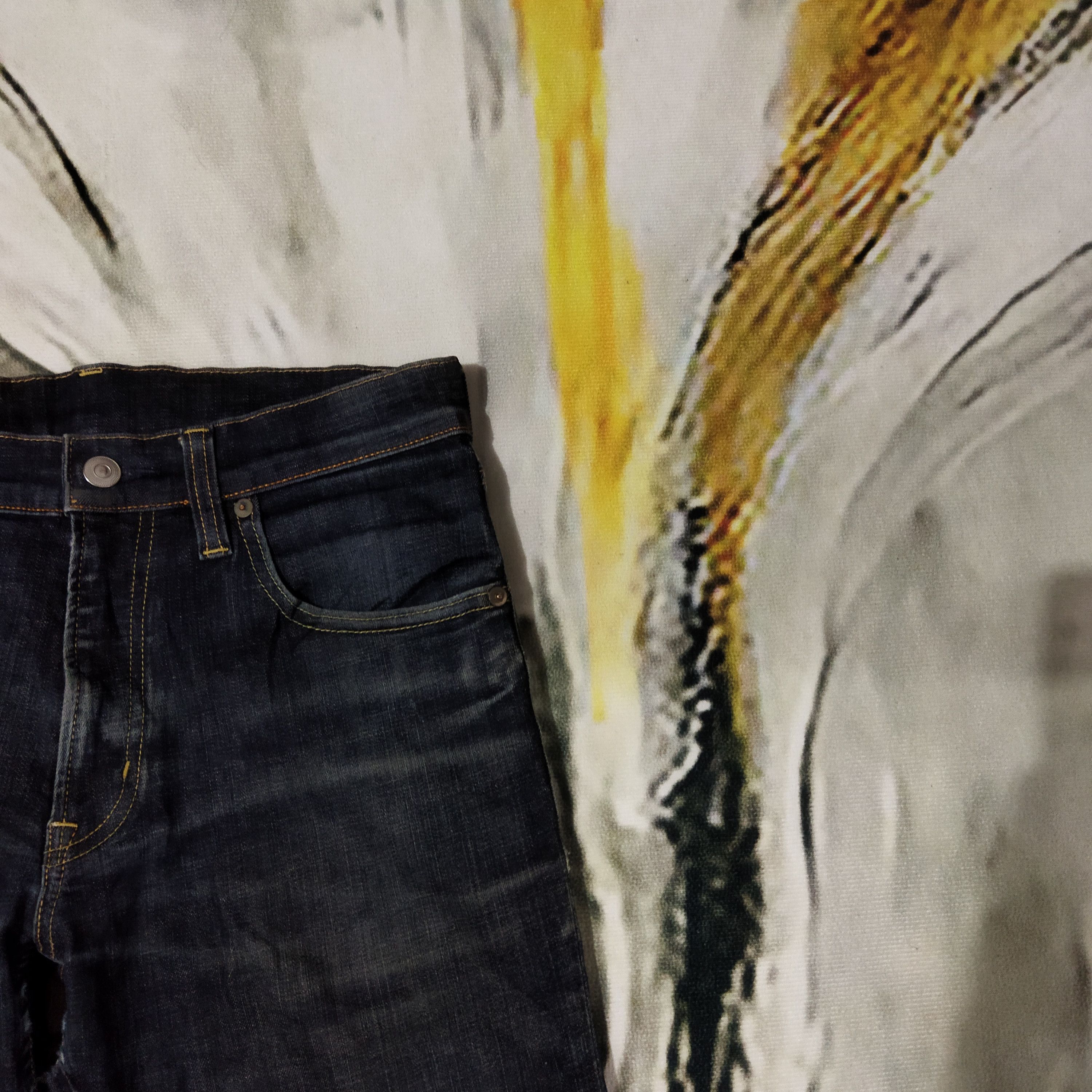 Japanese Brand VINTAGE JAPANESE SPRING WAIST DISTRESSED BLACK JEANS PANTS Size US 29 - 5 Thumbnail