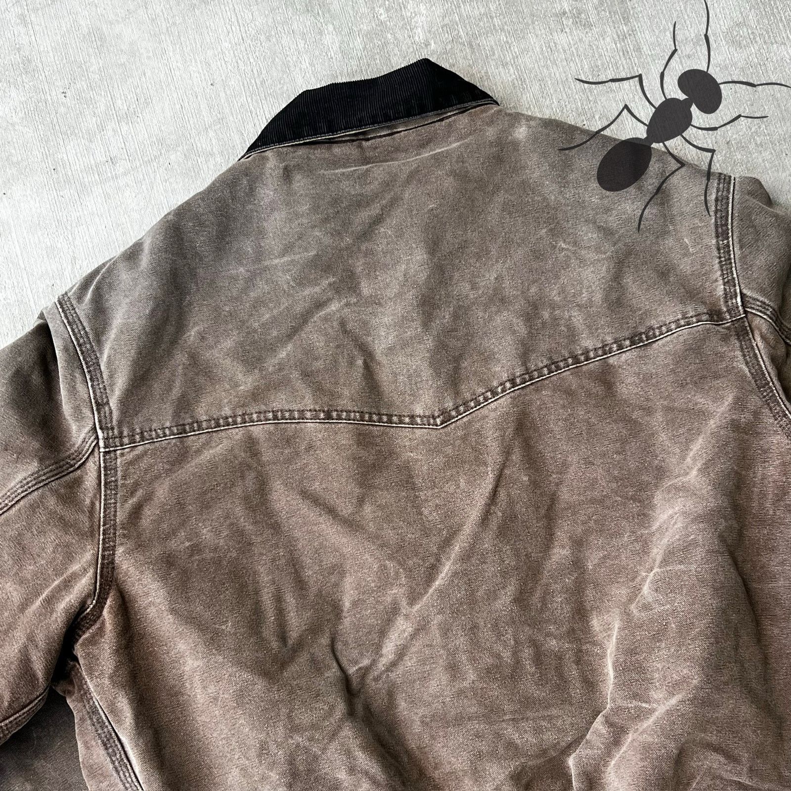 Carhartt × Vintage Carhartt J13 CHT brown santa fe work wear jacket Size US XL / EU 56 / 4 - 5 Thumbnail