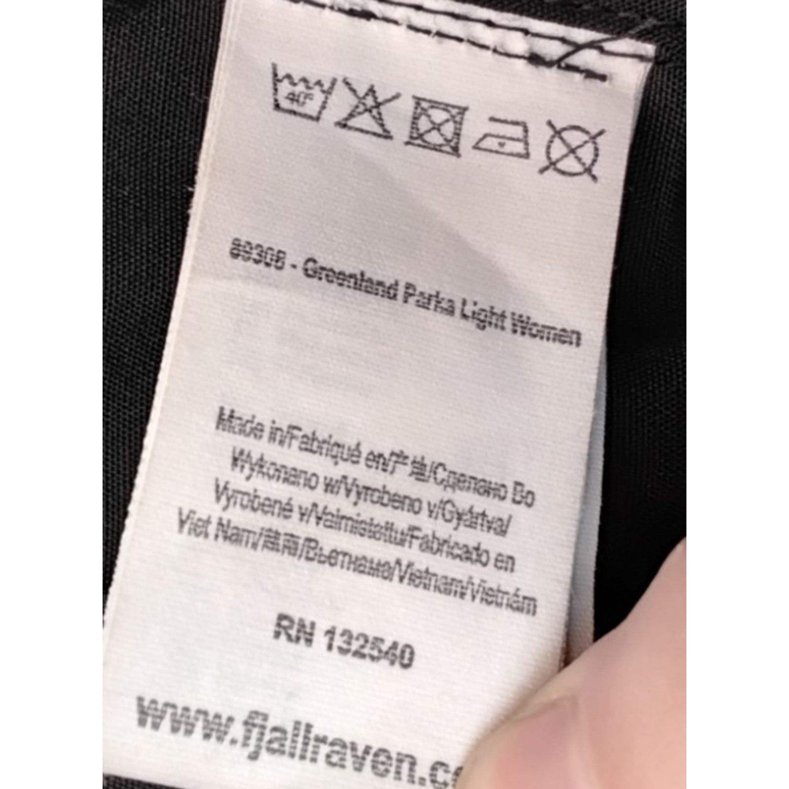 Fjallraven Fjall Raven Greenland G-1000 Light Parka Women's XXS Black Size XXS / US 00 / IT 34 - 11 Thumbnail