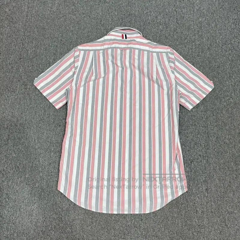 Thom Browne Thom Browne Multicolor Striped Cotton Shirt . Size US S / EU 44-46 / 1 - 2 Thumbnail
