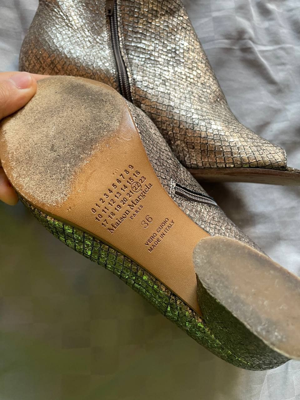 Maison Margiela MAISON MARGIELA MM6 RARE RUNWAY CUSTOM HEEL SHOES Size US 6 / IT 36 - 8 Thumbnail