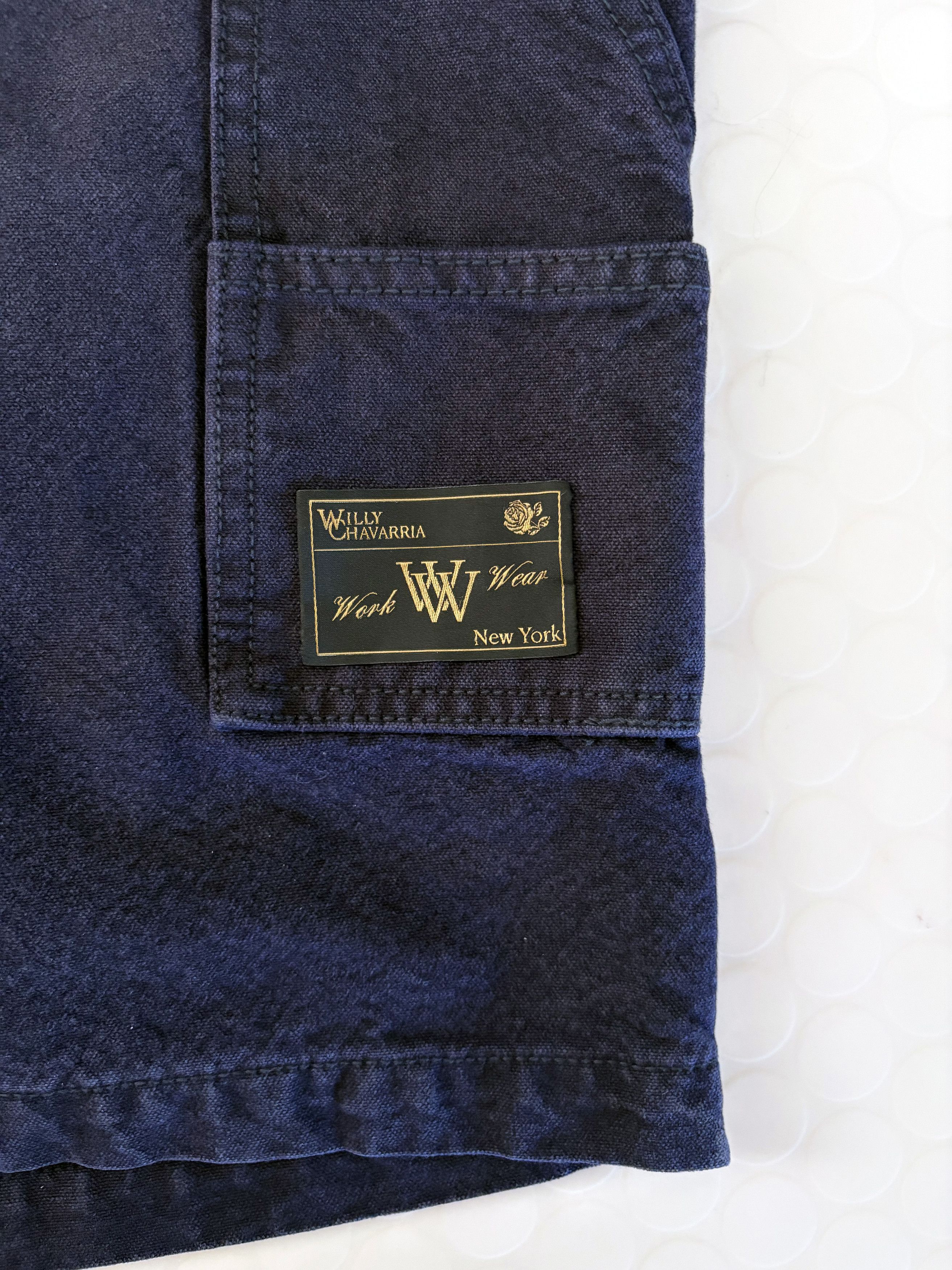Willy Chavarria Stockton Double Knee Short in Peacoat Size US 30 / EU 46 - 6 Thumbnail