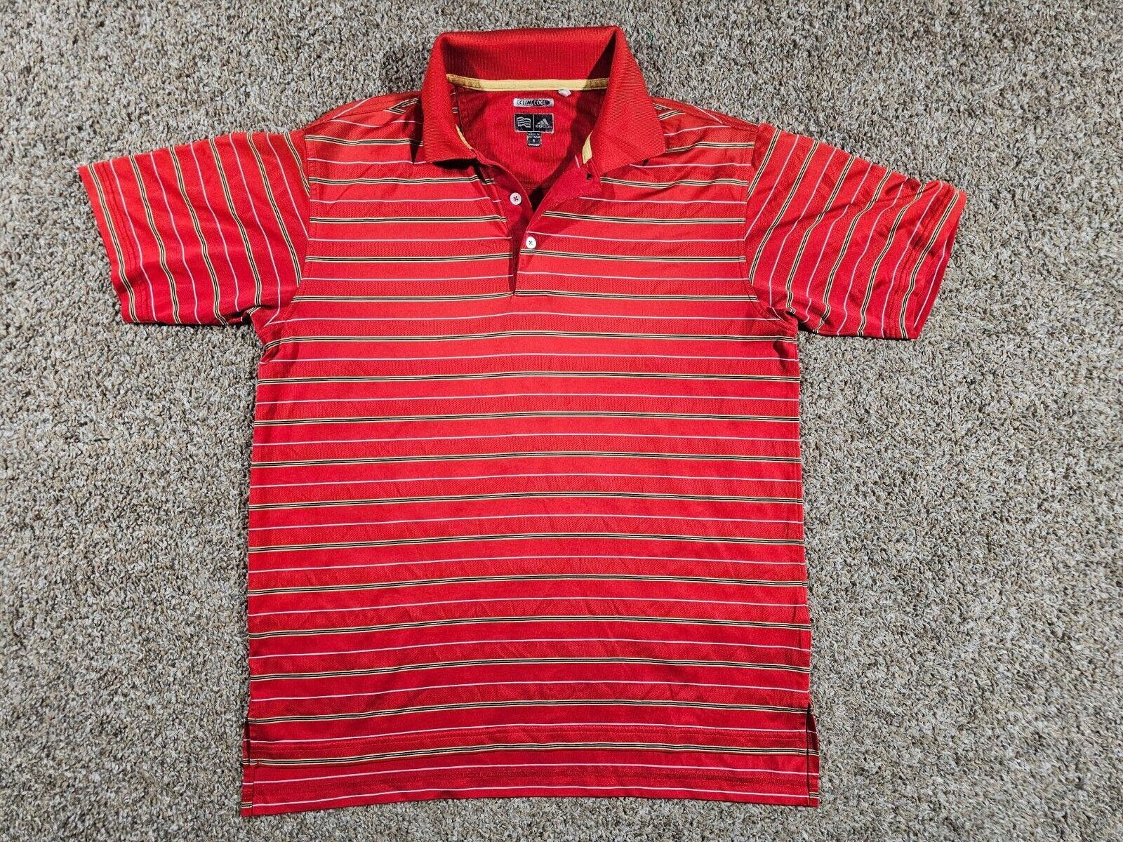 Adidas Adidas Polo Shirt Adult S Red Golf Performance Stretch 2008 Size US S / EU 44-46 / 1 - 1 Thumbnail