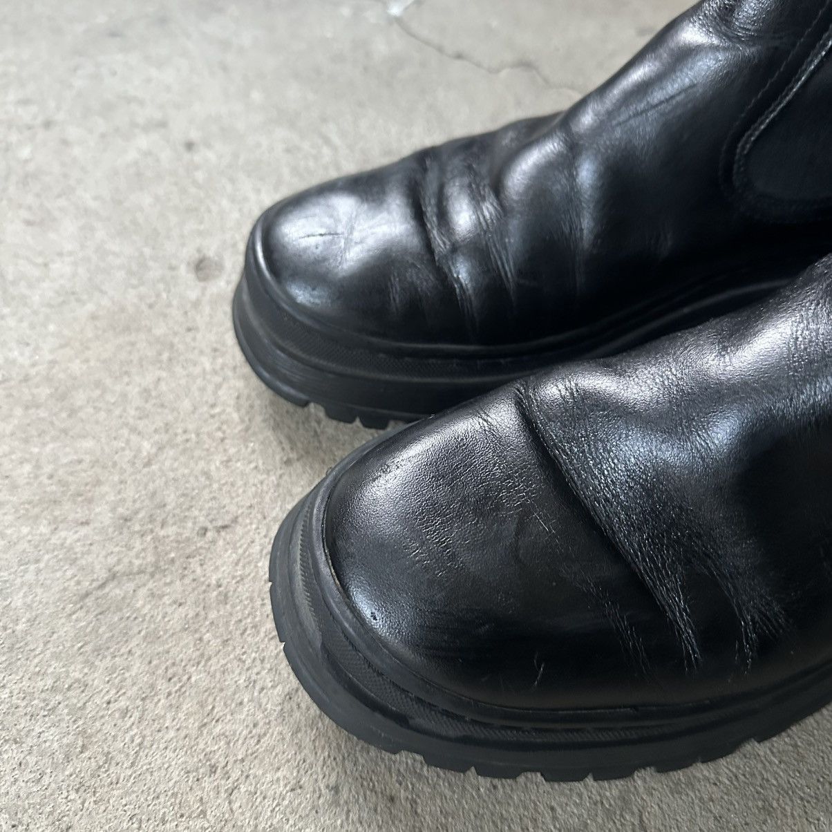 Acne Studios Chunky Massive Leather Arket Boots prada style Jil sander Size US 10 / IT 40 - 7 Thumbnail