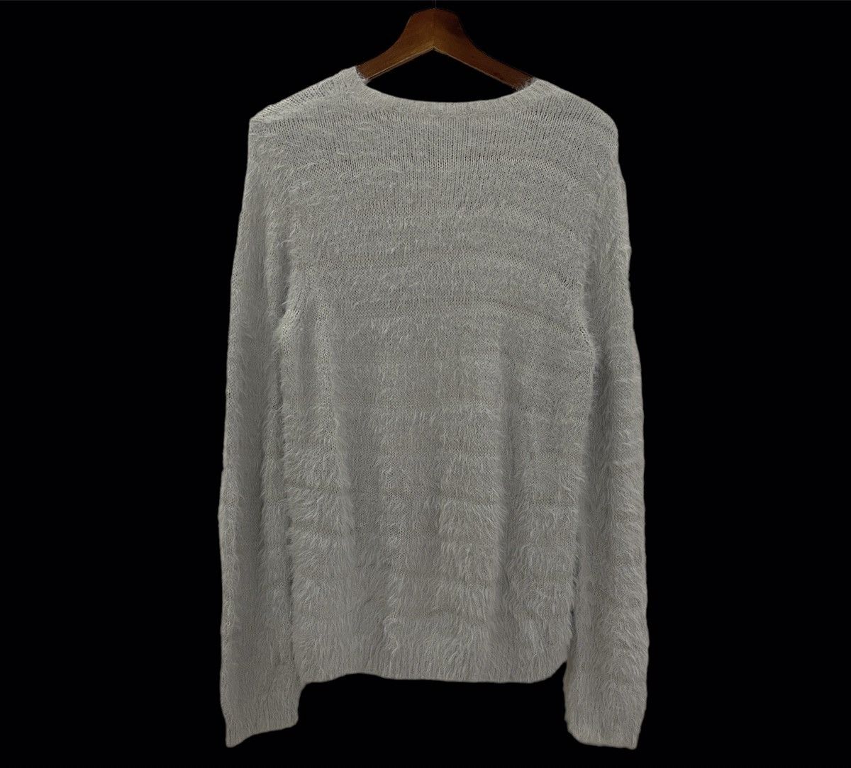 Aran Isles Knitwear × Japanese Brand Shoo La Rue Mohair Jumper Vintage Knitwear Size M / US 6-8 / IT 42-44 - 7 Thumbnail