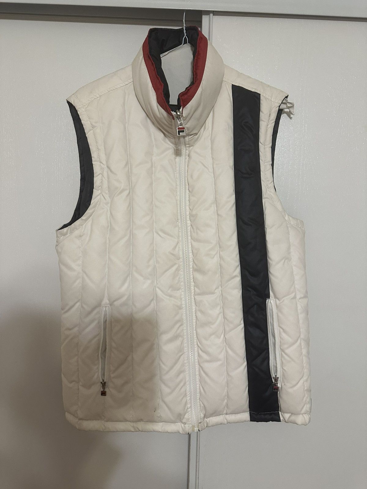 Fila Fila reversible white and blue vest size L Size US L / EU 52-54 / 3 - 1 Thumbnail