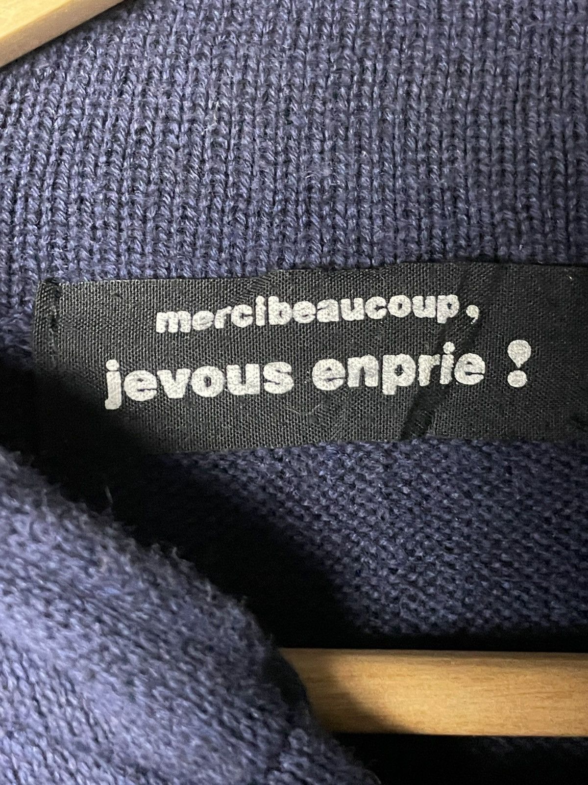 Issey Miyake Mercibeaucoup Vintage Buttoned Hoodie (43) Size US M / EU 48-50 / 2 - 5 Thumbnail