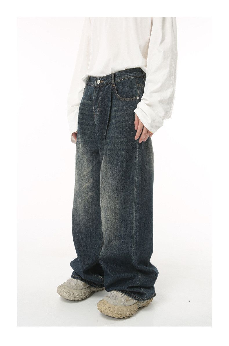 Vintage Japanese style Vibe distressed retro loosecasual jeans Size US 32 / EU 48 - 2 Thumbnail