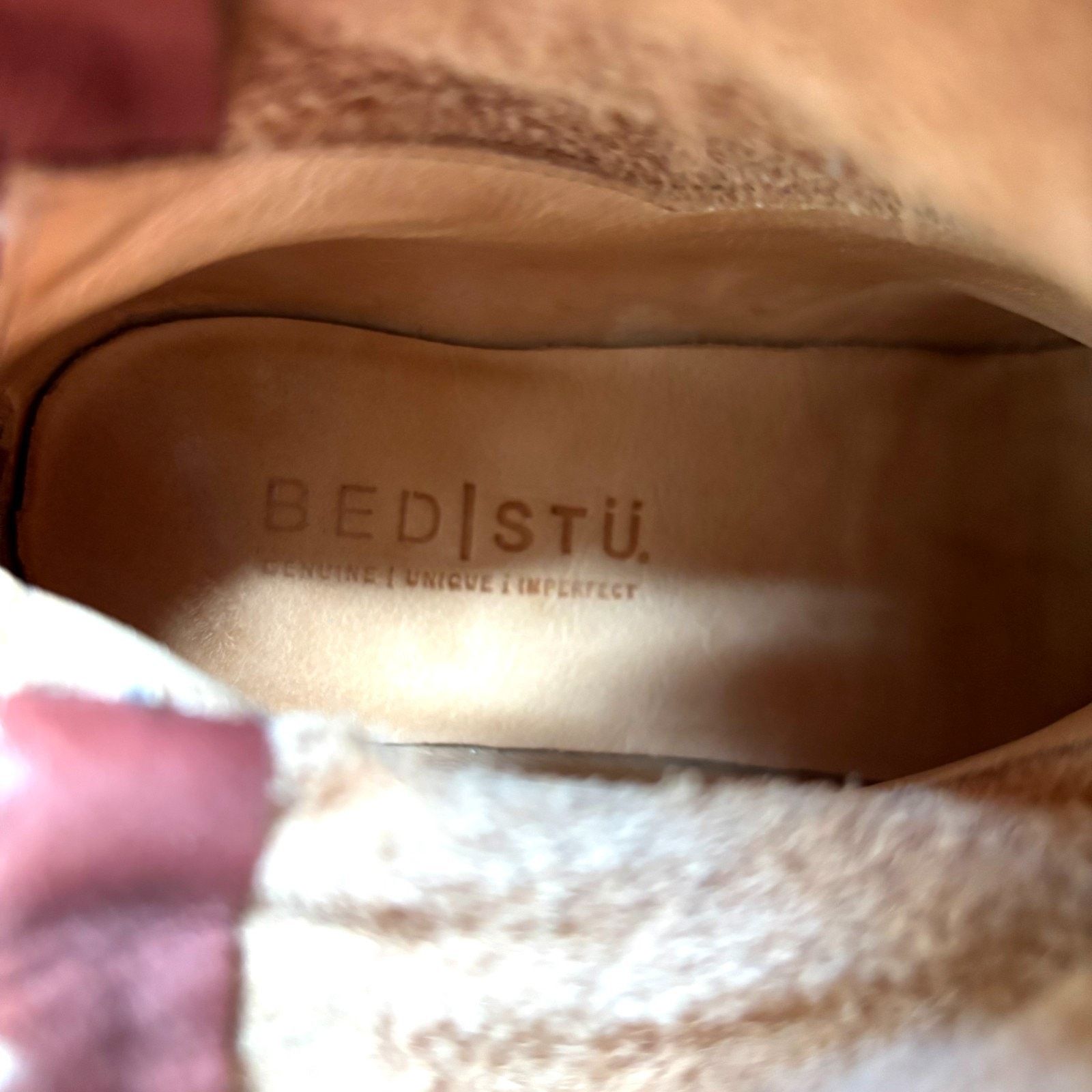 Bed Stu Bed Stu Ashwell Women's Red Buckles Leather Boots Size 6.5 Size US 6.5 / IT 36.5 - 8 Thumbnail