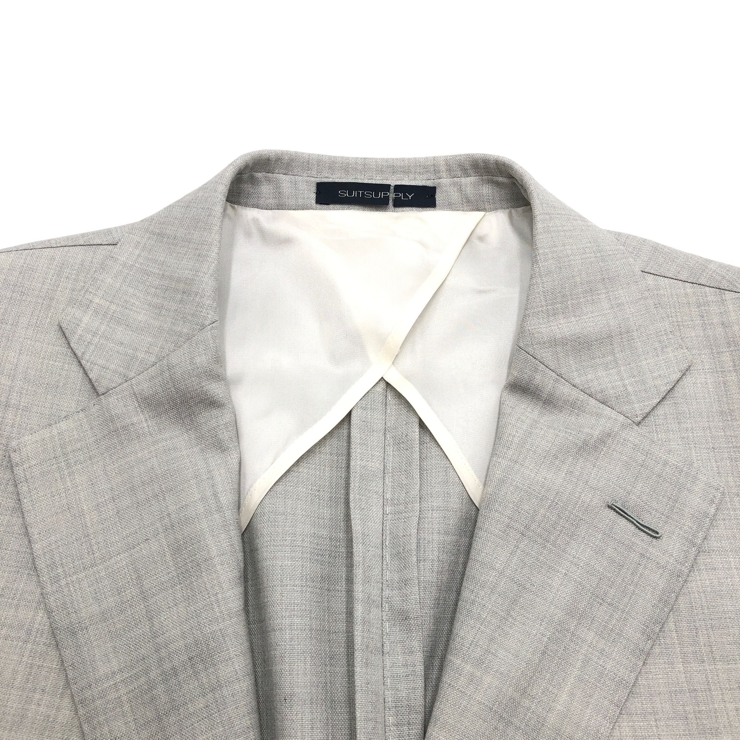 Suitsupply La Spalla Pure Wool Blazer Size 3XL (EU:58; UK:48; US:34R) Size 48R - 4 Thumbnail