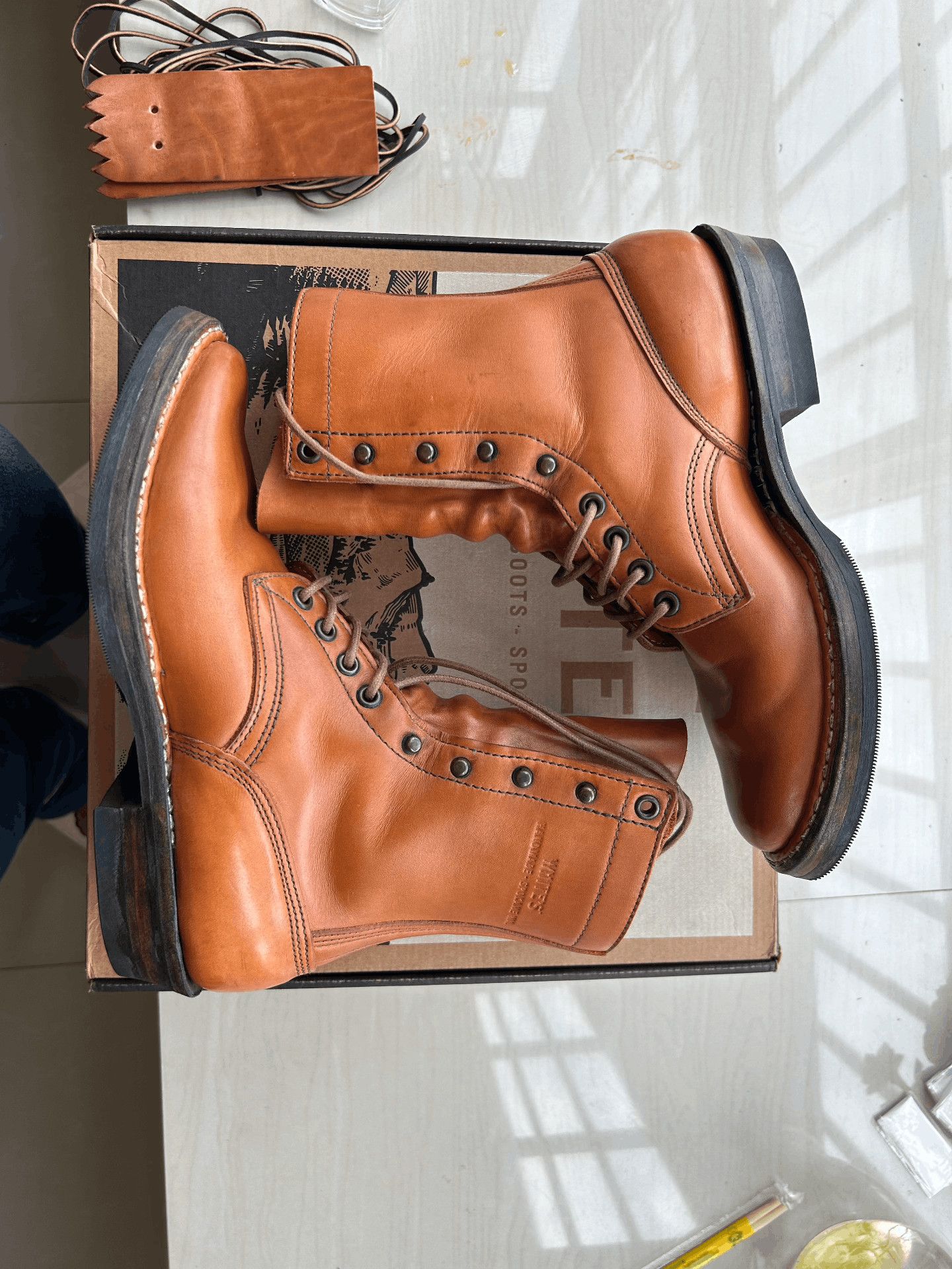 White's Boots White's Limited Edition Leather Boots. Size US 6.5 / EU 39-40 - 2 Thumbnail