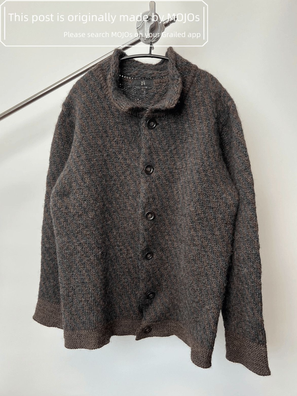 Yohji Yamamoto Yohji Yamamoto Y's Button-up Cardigan mojos0317262 Size US L / EU 52-54 / 3 - 1 Thumbnail