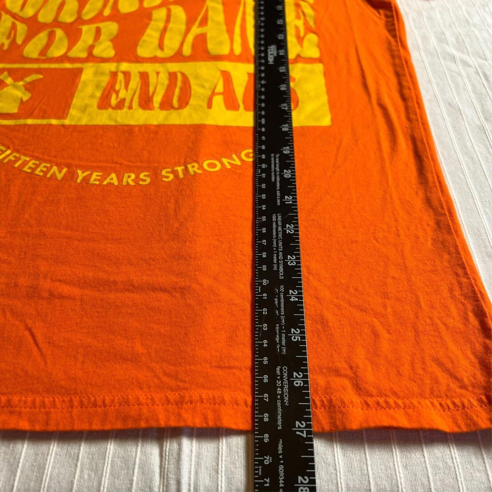 Designer Dutch Bros Drink One for Dane Shirt Sz M Orange Yellow Size US M / EU 48-50 / 2 - 5 Thumbnail