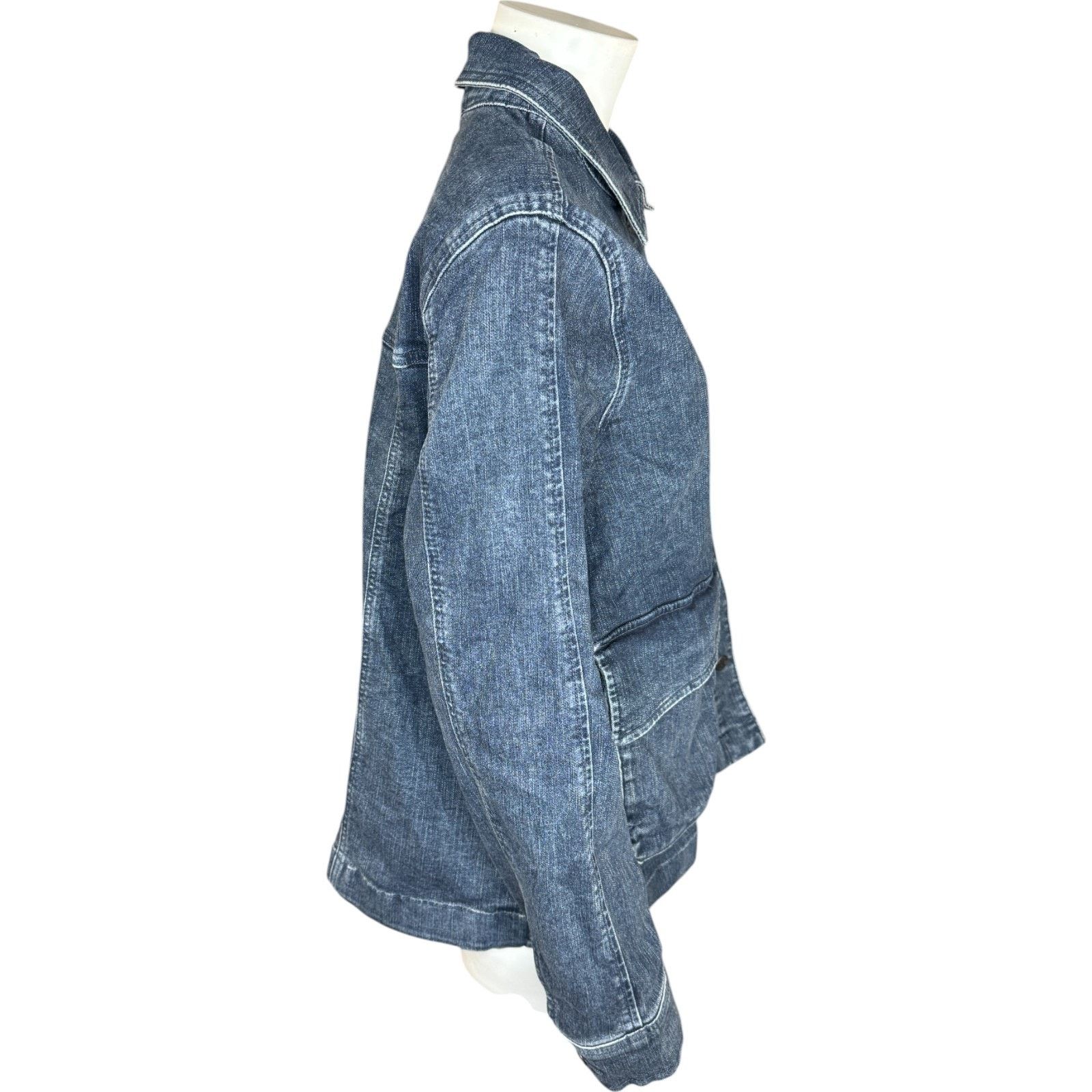 Other Me by Jennie Garth Denim Jacket Washed Grey Blue Wash 1X Size XL / US 12-14 / IT 48-50 - 12 Thumbnail